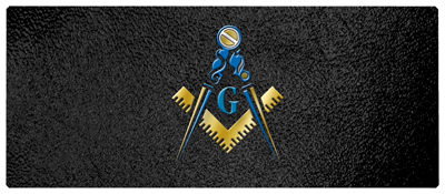 DNSEMP-L-370-SH-BK Masonic Lodge Shimmer Black